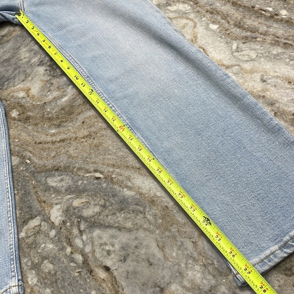 RE/DONE 70S STOVE PIPE Jeans in RIVER FADE size 25 - Picture 14 of 16